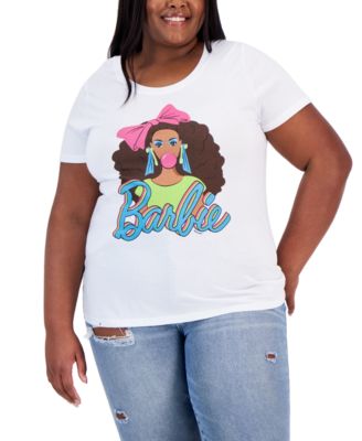 Hybrid Apparel - Trendy Plus Size Barbie BHM #3 Graphic T-Shirt