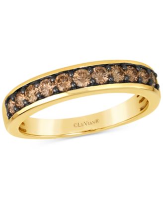 Le Vian - Men's Chocolate Diamond Band (7/8 ct. t.w.) in 14k Gold