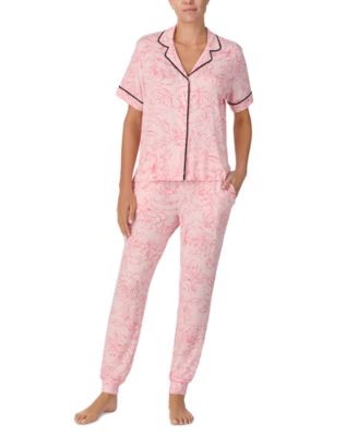 Sanctuary - Women's Solid Short-Sleeve Pajama Set