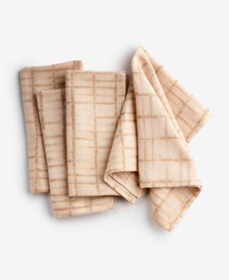 Oake - Dye Natural Napkins, Set of 4