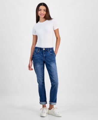 Democracy - Petite "Ab"solution Girlfriend Jeans