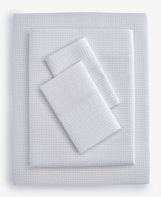 Charter Club - Latticework Printed 550-Thread Count 4-Pc. Sheet Set, Full