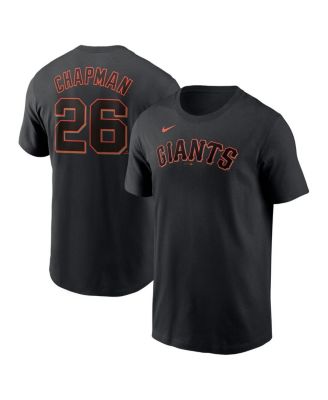 Nike - Men's Matt Chapman Black San Francisco Giants Fuse Name  Number T-Shirt