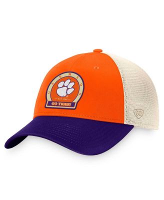 Top of the World - Men's Orange Clemson Tigers Refined Trucker Adjustable Hat