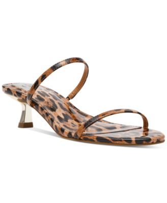 DV Dolce Vita - Women's Darcee Slip-On Kitten-Heel Dress Sandals