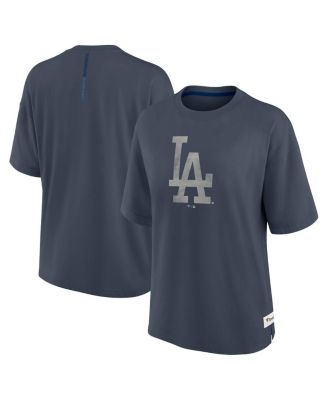 Fanatics - Women's Blue Los Angeles Dodgers Elements Raw Edge Future Ground T-Shirt
