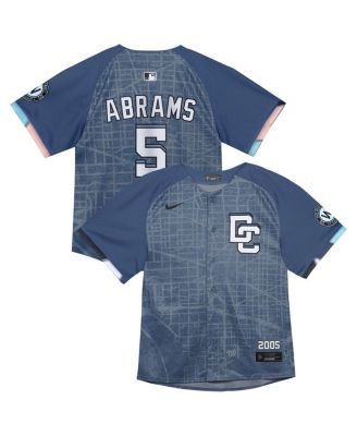 Nike - Toddler CJ Abrams Blue Washington Nationals City Connect 2025 Limited Jersey