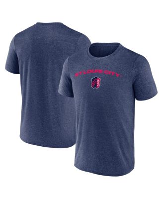 Fanatics - Men's Heather Navy St. Louis City SC Drop Kick T-Shirt