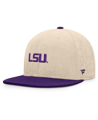 Fanatics - Men's Tan LSU Tigers Catcher Snapback Hat