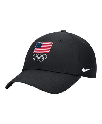 Nike - Men's Black Team USA On-Field Club Ripstop Dri-FIT Adjustable Hat