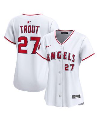 Nike - Women's Mike Trout White Los Angeles Angels Home Limited Player Jersey