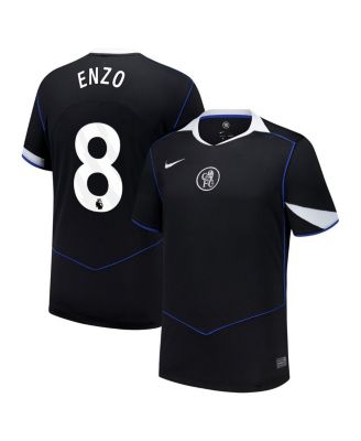 Nike - Men's Enzo Fernandez Black Chelsea 2025/26 Third Replica Player Jersey