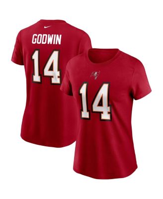 Nike - Women's Chris Godwin Red Tampa Bay Buccaneers Name Number T-Shirt