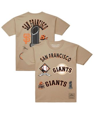 Mitchell & Ness - Men's&nbsp;Cream San Francisco Giants Legacy Defined T-Shirt