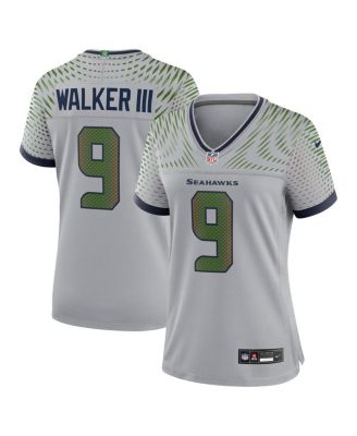 Nike - Women's Kenneth Walker III&nbsp;Wolf Gray Seattle Seahawks 2025 Rivalries Collection Game Jersey