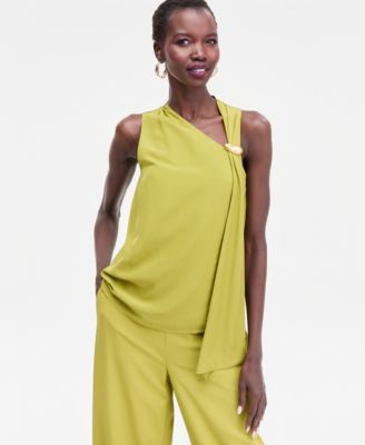 I.N.C. International Concepts - Women's Sleeveless Scarf Top