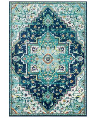 Livabliss - Paramount PAR-1107 Teal 7'9" x 11'2" Area Rug