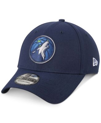 Nike - Men's Navy Minnesota Timberwolves Team Classic 39THIRTY Flex Hat