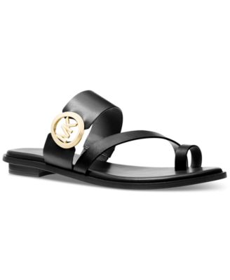 Michael Kors - MMK Vera Slip-On Toe-Ring Slide Sandals