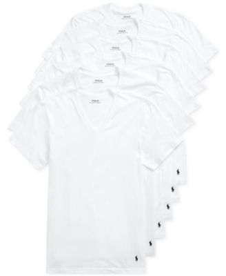 Polo Ralph Lauren - Men's Classic-Fit V-Neck Undershirts, 6-Pack