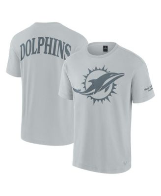 Fanatics - Men's and Women's Gray Miami Dolphins Elements Iconic T-Shirt