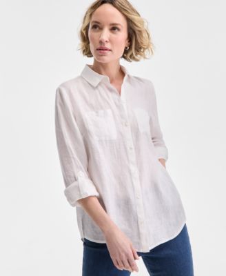 Charter Club - Linen Utility Shirt