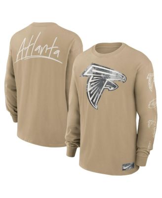 Nike - Men's Tan Atlanta Falcons Essential Statement Max90 Long Sleeve T-Shirt