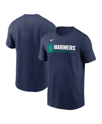 Nike - Men's Navy Seattle Mariners Team Block T-Shirt