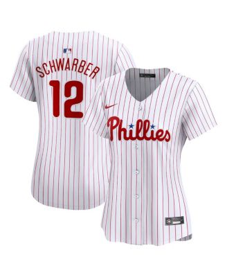 Nike - Women's Kyle Schwarber White Philadelphia Phillies Home Limited Player Jersey