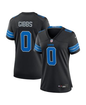 Nike - Women's Jahmyr Gibbs Black Detroit Lions 2nd Alternate Game Player Jersey