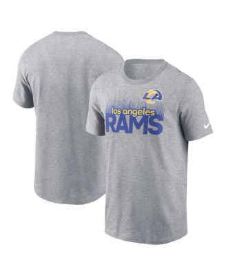 Nike - Men's Heather Gray Los Angeles Rams Local Essential T-Shirt