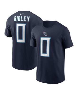 Nike - Men's Calvin Ridley Navy Tennessee Titans Player Name Number T-Shirt