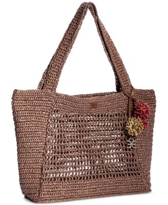 Sam Edelman - Marcie Open Weave Raffia Tote