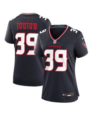 Nike - Women's Henry To'oto'o Navy Houston Texans Team Game Jersey