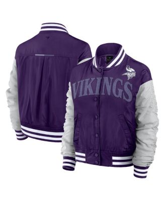 Fanatics - Women's Purple Minnesota Vikings Elements Wave Full-Snap Jacket