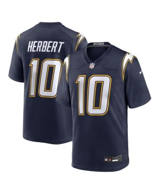 Nike - Men's Justin Herbert Navy Los Angeles Chargers Alternate Super Chargers Game Player Jersey