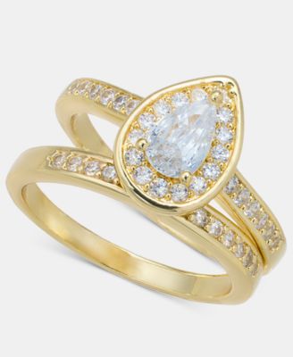 Charter Club - Cubic Zirconia Bridal Set