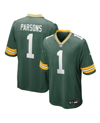 Nike - Men's Micah Parsons Green Green Bay Packers Game Player Jersey
