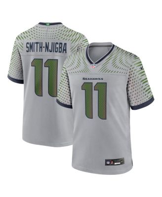 Nike - Men's Jaxon Smith-Njigba Wolf Gray Seattle Seahawks 2025 Rivalries Collection Game Jersey