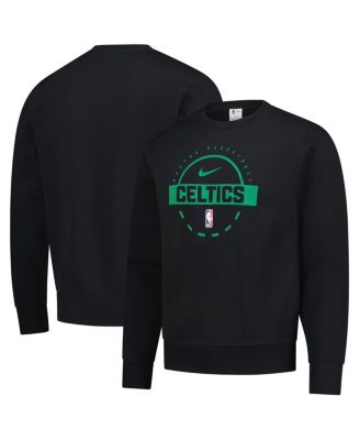 Nike - Men's Black Boston Celtics 2025/26 Authentic Practice Club Sweatshirt