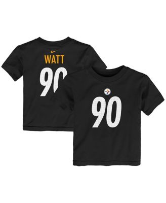 Nike - Toddler T.J. Watt Black Pittsburgh Steelers Player Name Number T-Shirt