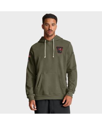 Nike - Men's Olive Tampa Bay Buccaneers 2025 Salute to Service Sideline Standard Issue Dri-FIT Hoodie