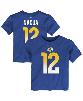 Nike - Toddler Puka Nacua Royal Los Angeles Rams Player Name Number T-Shirt
