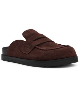 Steve Madden - Women's Toryn Tailored Round-Toe Slip-On Clogs
